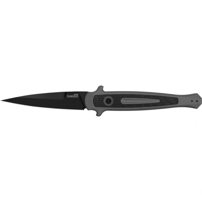 Автоматический складной нож Kershaw Launch 8 K7150GRYBLK, сталь 154CM, рукоять алюминий