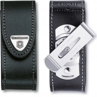 Чехол для ножа Victorinox Leather Belt Pouch, черный, кожа купить в Одинцове