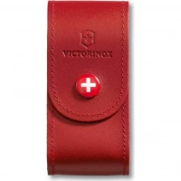 Чехол Victorinox 4.0521.1 кожаный для ножей 91мм 5-8 уровней красный купить в Одинцове