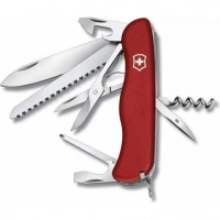 Мультитул Victorinox Outrider 0.8513, сталь X50CrMoV15, рукоять нейлон, красный купить в Одинцове