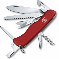 Мультитул Victorinox Outrider, сталь X50CrMoV15, рукоять нейлон, красный купить в Одинцове