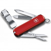 Нож-брелок Victorinox Nail Clip 580 (0.6463) 8 функций, красный купить в Одинцове