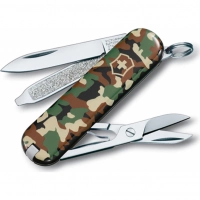 Нож перочинный Victorinox Classic, сталь X55CrMo14, рукоять Cellidor®, камуфляж купить в Одинцове