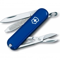 Нож перочинный Victorinox Classic, сталь X55CrMo14, рукоять Cellidor®, синий купить в Одинцове