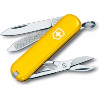 Нож перочинный Victorinox Classic, сталь X55CrMo14, рукоять Cellidor®, желтый купить в Одинцове