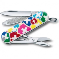 Нож перочинный Victorinox Classic VX Colors 0.6223.841 58мм 7 функций дизайн Цвета Victorinox купить в Одинцове