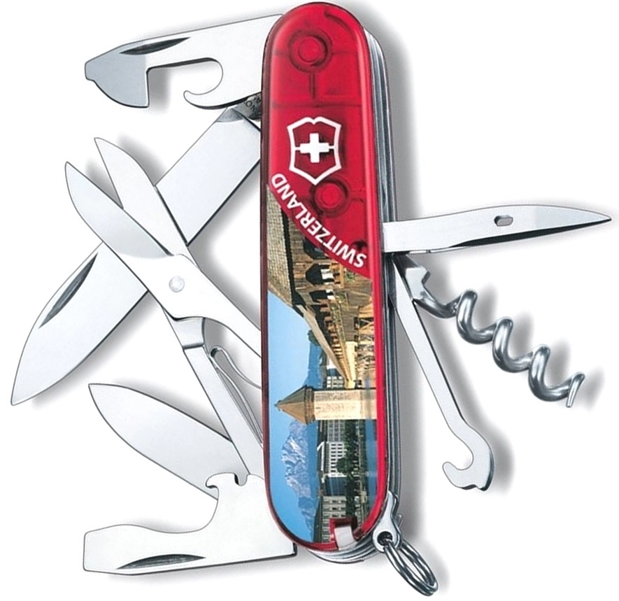 Нож перочинный Victorinox Climber Luzern, 91 мм, 14 функций