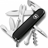 Нож перочинный Victorinox Climber, сталь X55CrMo14, рукоять Cellidor®, черный купить в Одинцове