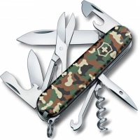 Нож перочинный Victorinox CLIMBER, сталь X55CrMo14, рукоять Cellidor®, камуфляж купить в Одинцове