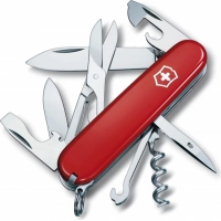 Нож перочинный Victorinox Climber, сталь X55CrMo14, рукоять Cellidor®, красный купить в Одинцове