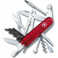 Нож перочинный Victorinox CyberTool, сталь X55CrMo14, рукоять Cellidor®, полупрозрачный красный купить в Одинцове