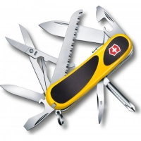 Нож перочинный Victorinox EvoGrip S18 2.4913.SC8 85мм 15 функций жёлто-чёрный купить в Одинцове