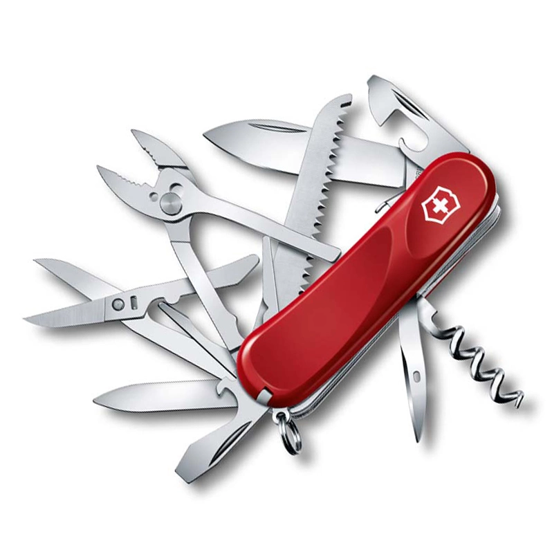 Нож перочинный Victorinox Evolution S52, сталь X50CrMoV15, рукоять нейлон, красный