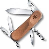 Нож перочинный Victorinox EvoWood 10, сталь X50CrMoV15, рукоять ореховое дерево, коричневый купить в Одинцове