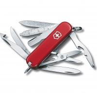 Нож перочинный Victorinox MiniChamp, сталь X55CrMo14, рукоять Cellidor®, красный купить в Одинцове