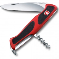 Нож перочинный Victorinox RangerGrip 52, сталь X55CrMo14, рукоять полиамид, красно-чёрный купить в Одинцове