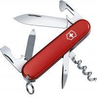 Нож перочинный Victorinox Sportsman, сталь X55CrMo14, рукоять Cellidor®, красный купить в Одинцове