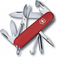 Нож перочинный Victorinox Super Tinker, сталь X55CrMo14, рукоять Cellidor®, красный купить в Одинцове