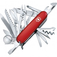 Нож перочинный Victorinox SwissChamp, сталь X55CrMo14, рукоять Cellidor®, красный купить в Одинцове