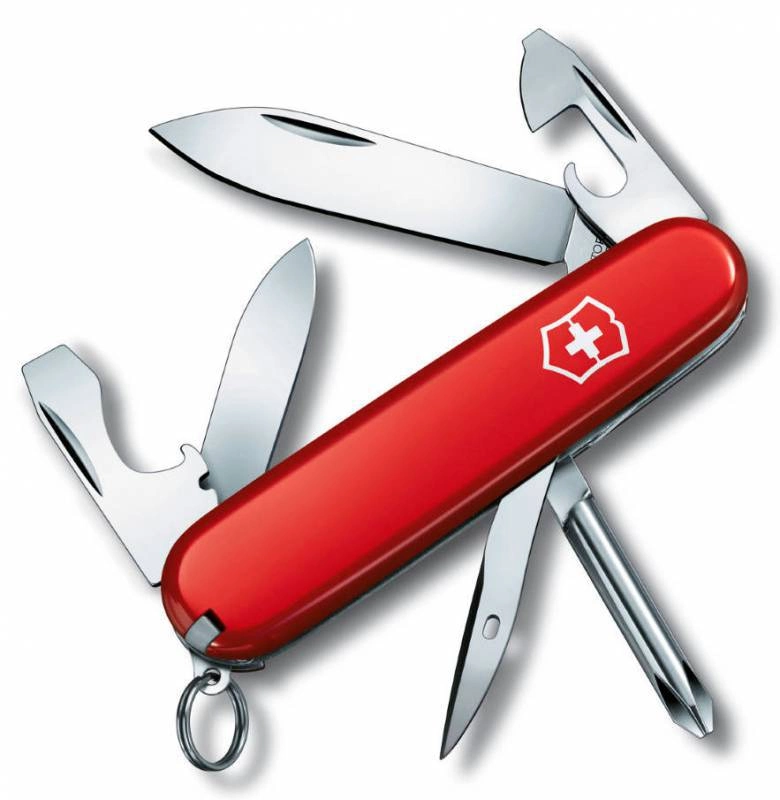 Нож перочинный Victorinox Tinker Small 0.4603 84мм 12 функций красный