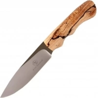 Нож с фиксированным клинком Arno Bernard Cheetah, сталь N690, рукоять Spalted Maple купить в Одинцове