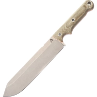 Нож White River FIRECRAFT 7 StoneWash, сталь CPM S35VN, рукоять серо-зеленая микарта, чехол Kydex купить в Одинцове