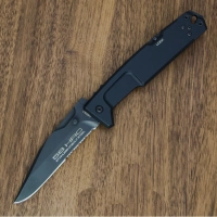 Складной нож Extrema Ratio M.P.C. (Multi Purpose Compact) Black, сталь Bhler N690, рукоять черный антикородал (алюминиевый сплав) купить в Одинцове