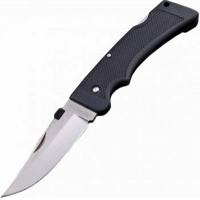 Складной нож Katz Black Kat, 225 мм, клинок Bowie, сталь XT-70, рукоять kraton