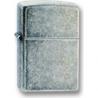 Зажигалка ZIPPO Antique Silver Plate, латунь с покрытием ™Plate, серебристый, матовая, 36х12×56 мм купить в Одинцове